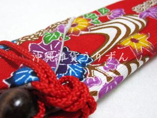 沖縄の紅型柄の箸袋