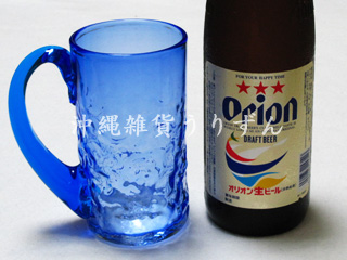 琉球ガラス 通販・販売｜海色のビールジョッキグラス｜沖縄から直送 