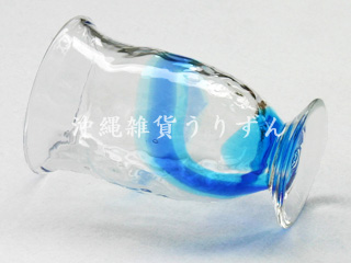 琉球ガラスのシェリーグラス