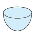 琉球ガラスのガラス鉢